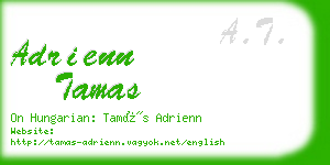 adrienn tamas business card